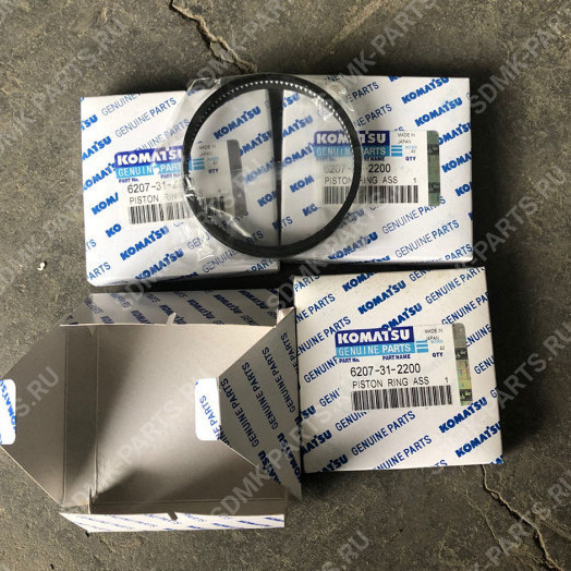 Кольца поршневые KOMATSU WA180 6207-31-2200