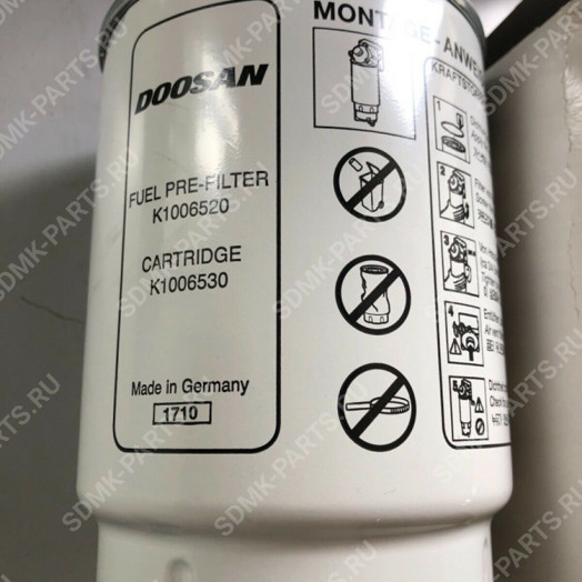Фильтр топливный CX565/PL270/400403-00022 DOOSAN DX180 К1006530